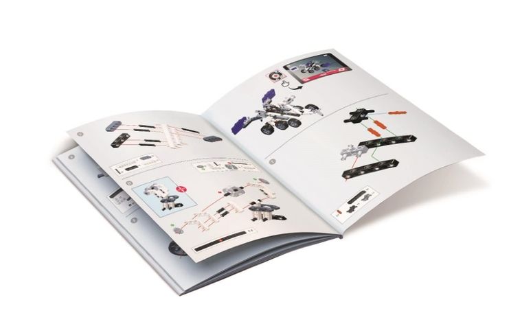 Clementoni, Naukowa Zabawa, Technologic, Laboratorium Mechaniki, Pojazdy kosmiczne, zestaw konstrukcyjny