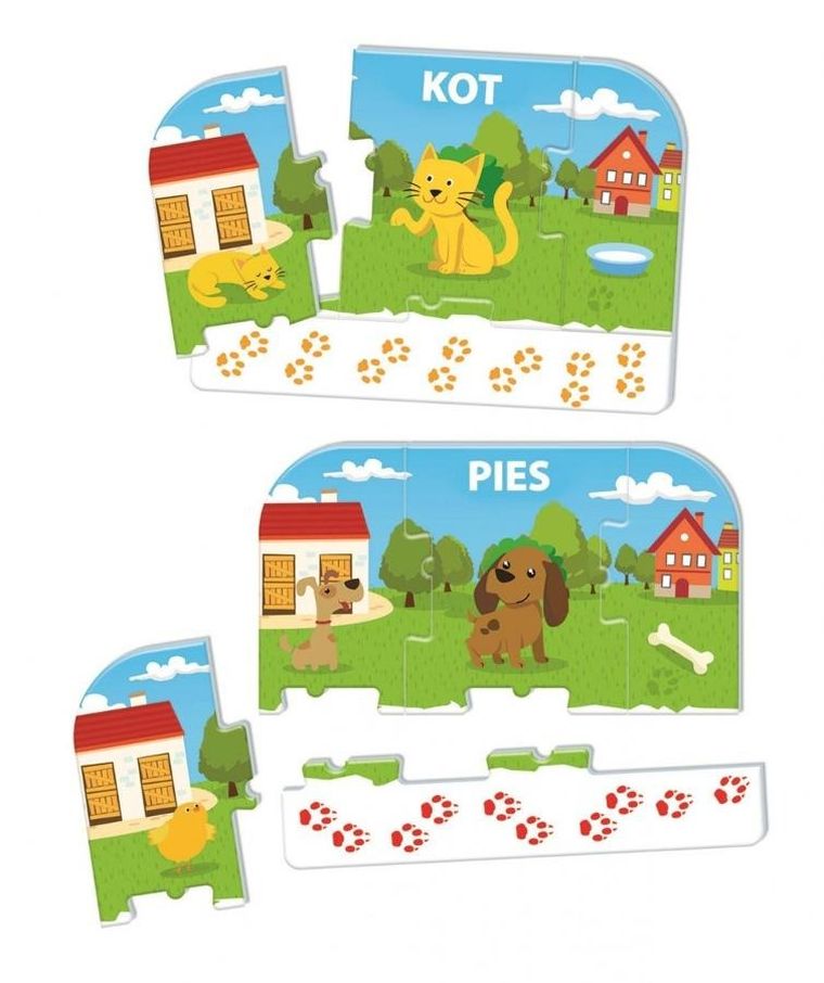 Clementoni, Uczę się bawiąc, Zwierzęta na farmie, zestaw edukacyjny