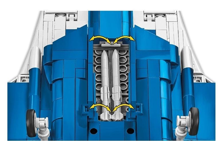 Cobi, Armed Forces, Myśliwiec SU-57 Felon, klocki, 1:48, 928 elementów