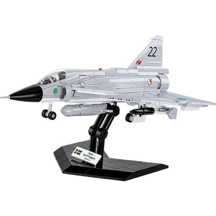 Cobi, Armed Forces, SAAB AJ 37 Viggen, klocki, 1:48, 881 elementów