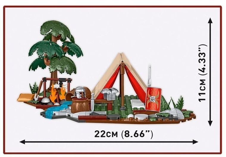Cobi, Historical Collection Imperium Romanum, Roman Camp-Tent, klocki, 198 elementów