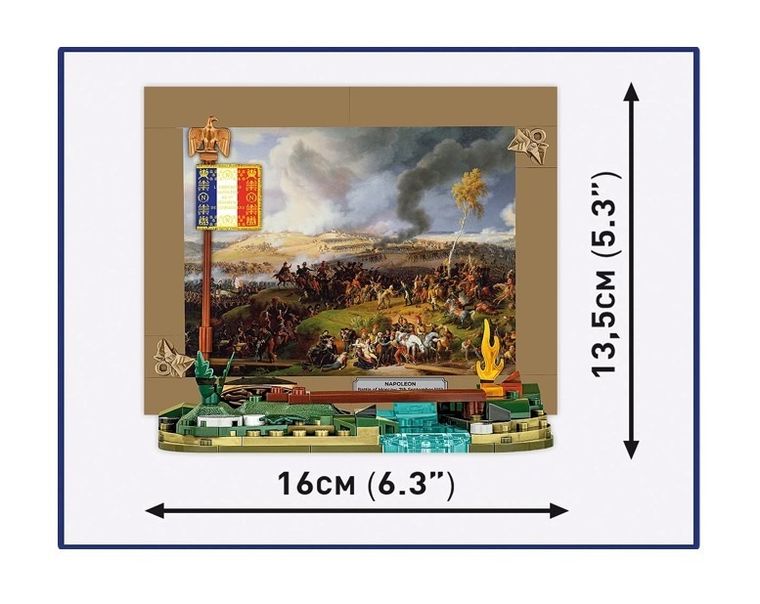 Cobi, Historical Collection, Napoleonic Wars, The Battle of Moscow, klocki, 145 elementów