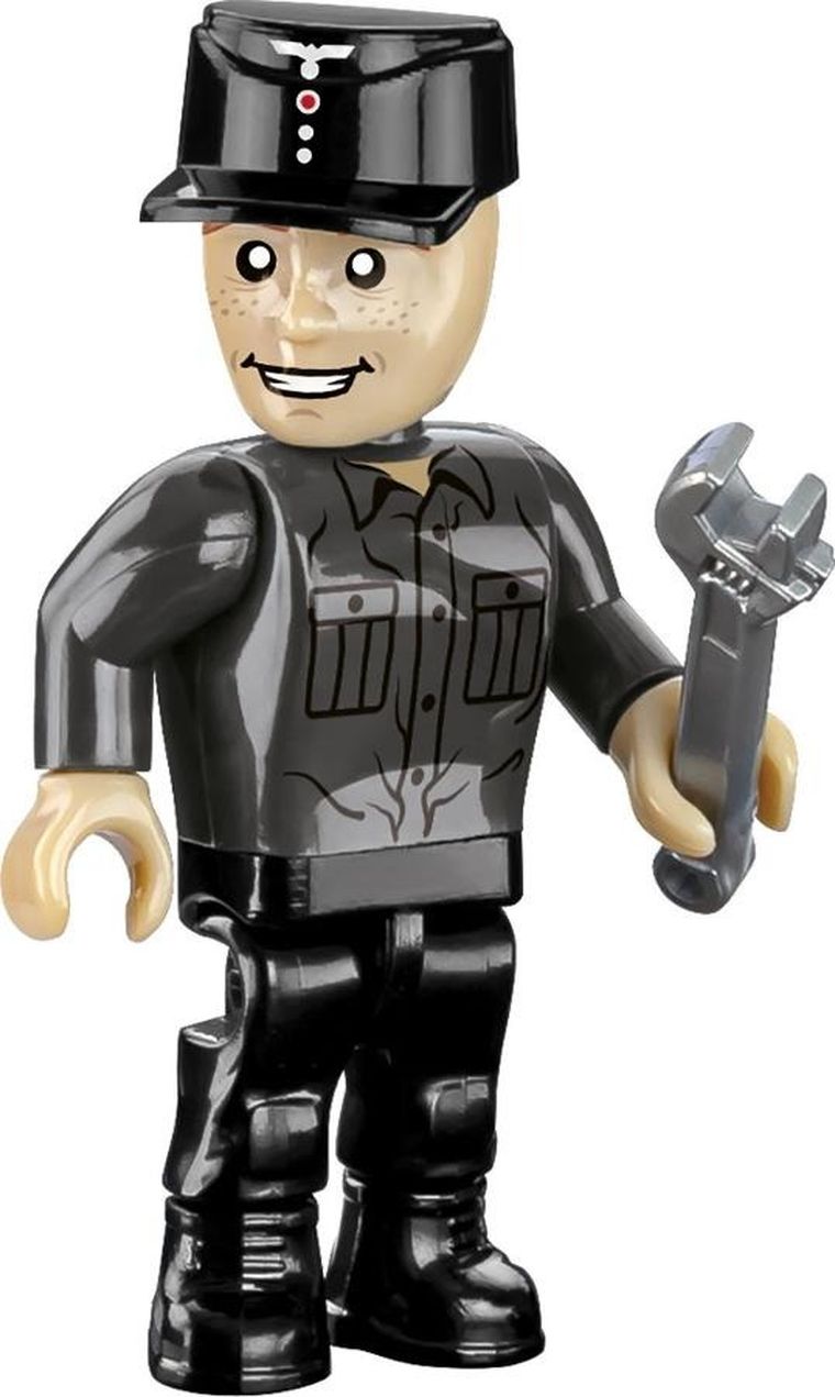 Cobi, Historical Collection WW II, 38 cm Sturmmorser Sturmtiger, klocki, 1:28, 1100 elementów