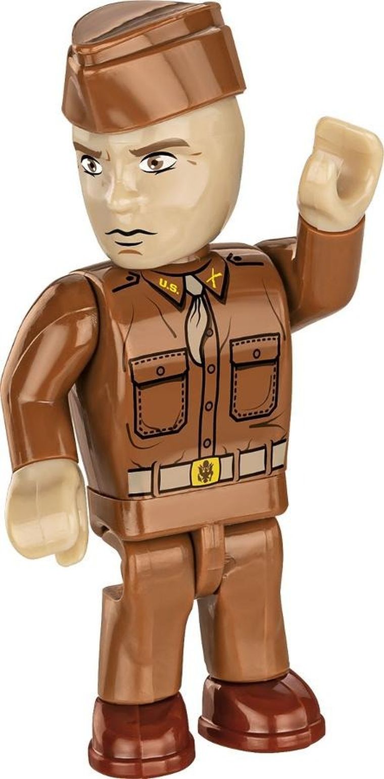 Cobi, Historical Collection WWII, Dodge WC-56 Command Car, 1:35, klocki, 208 elementów