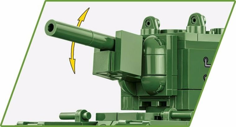 Cobi, Historical Collection, WWII, KV-2, 1:48, klocki, 510 elementów