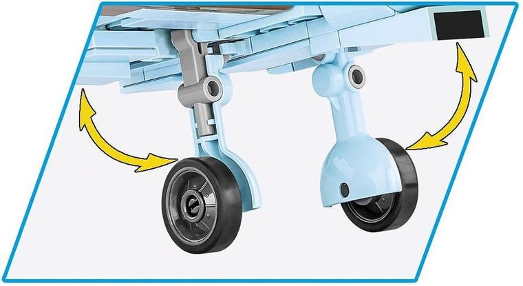 Cobi, Historical Collection WWII, Messerschmitt BF 109 G, klocki, 350 elementów