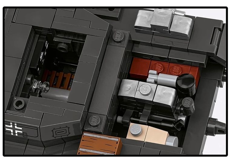 Cobi, Historical Collection, WWII, Panzer I Ausf.B., klocki, 1:28, 654 elementów