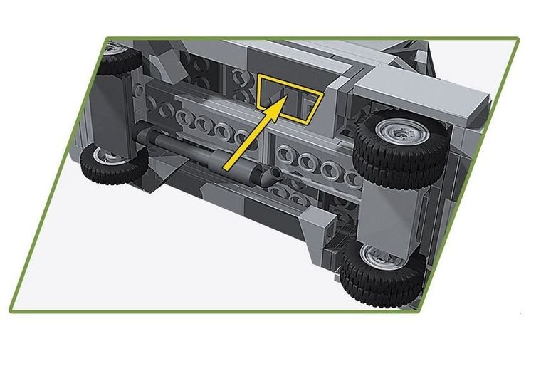 Cobi, Historical Collection WWII, Powstanie Warszawskie 1944 Kubuś, 1:35, klocki, 302 elementy