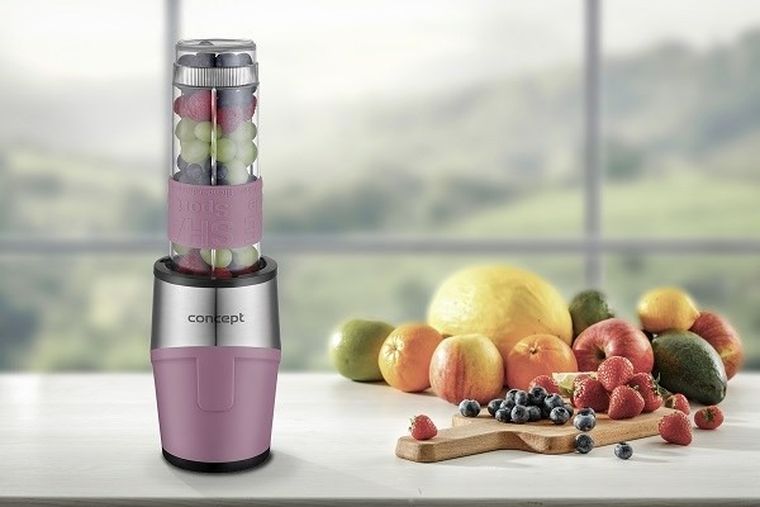 Concept, smoothie blender 500 w, dusty rose
