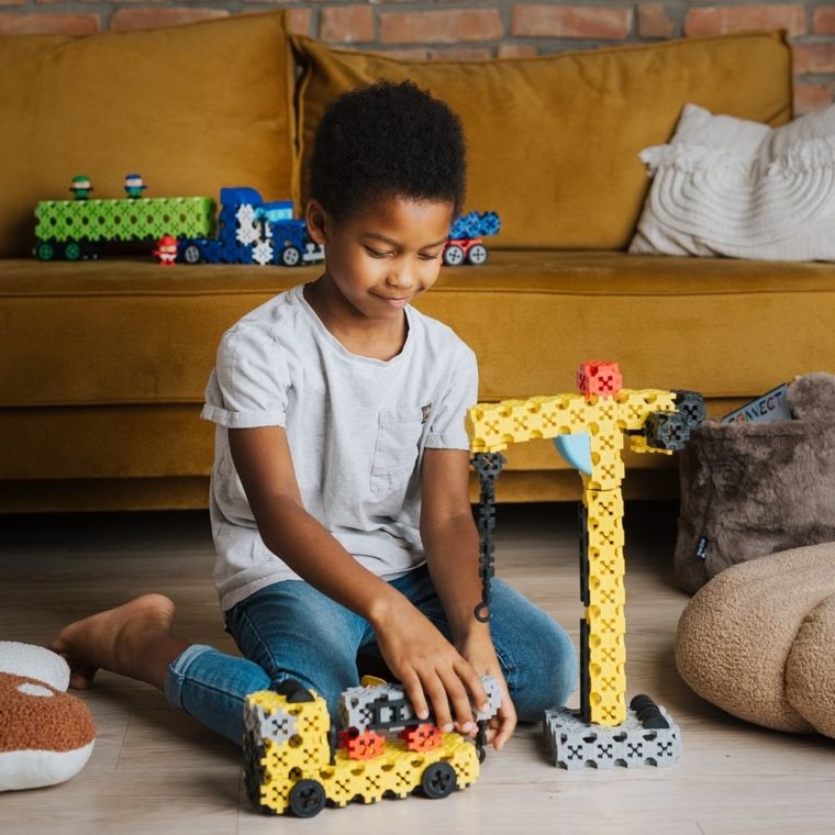 Connect, 2w1, Awionetka, Jeep, klocki konstrukcyjne, 94 elementy, 61969