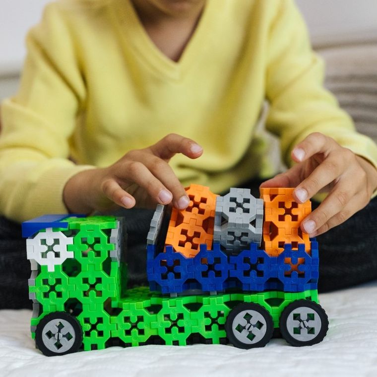 Connect, 2w1, Śmieciarka, Traktor, klocki konstrukcyjne, 190 elementów, 61975