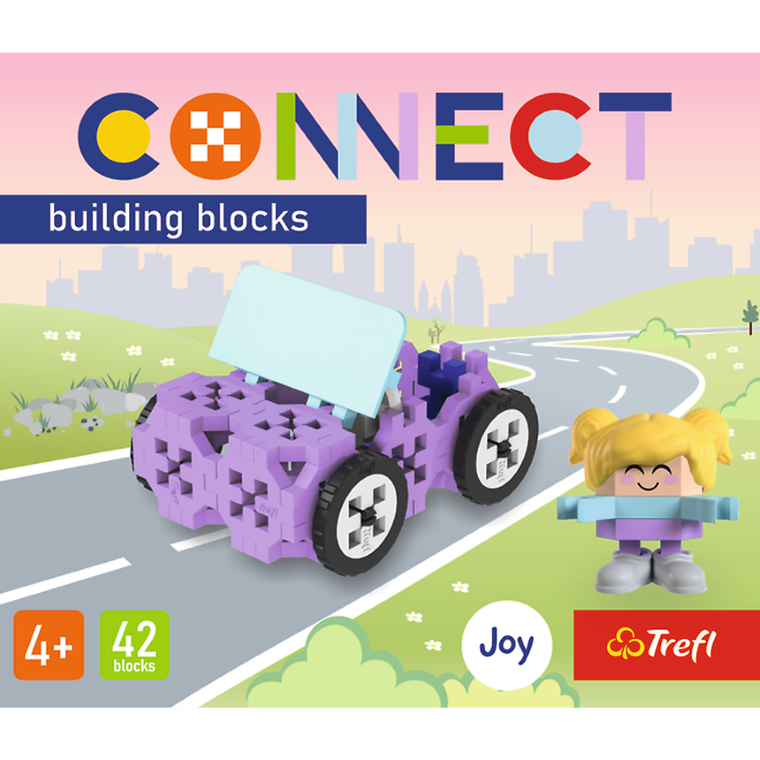 Connect, Mini Set, Mini Car, klocki konstrukcyjne, 42 elementy, 62043