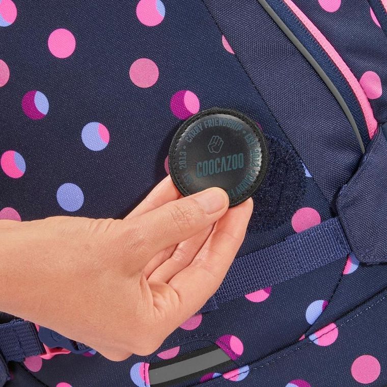 Coocazoo, Mate, plecak szkolny, 4-komorowy, Eflective Moons