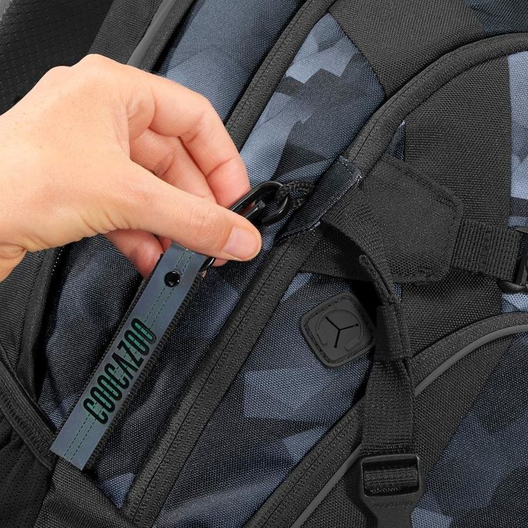 Coocazoo, Mate, plecak szkolny, 4-komorowy, Grey Rocks