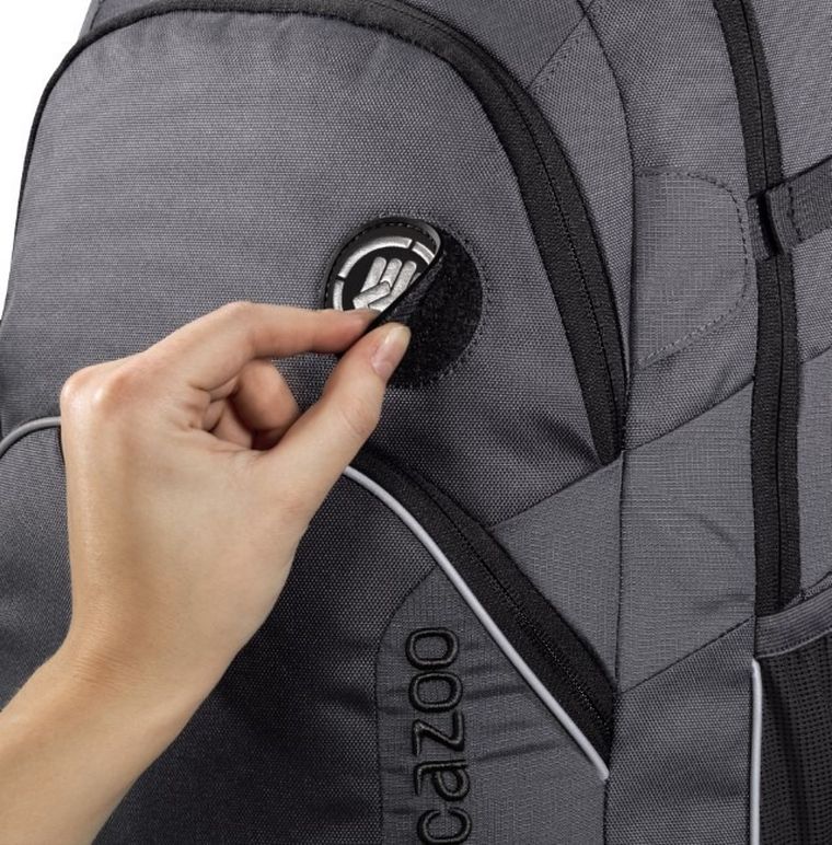 Coocazoo, zestaw elementów wymiennych Special, Black Metal do plecaków z systemem MatchPatch