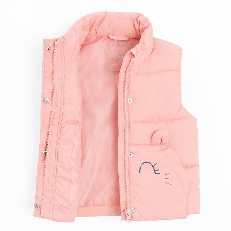 Cool Club, Bezrękawnik dziewczęcy, różowy