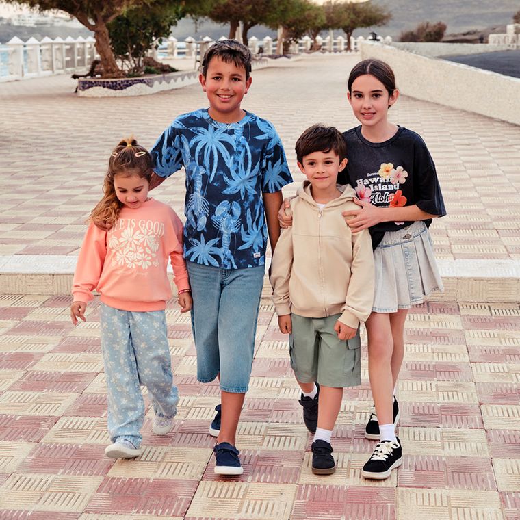 Cool Club, Bluza chłopięca z kapturem, rozpinana, baggy, beżowa