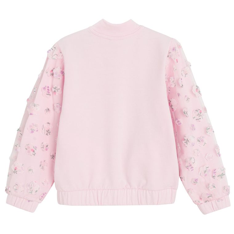 Cool Club, Bluza dziewczęca, rozpinana, różowa