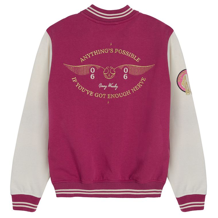 Cool Club, Bluza dziewczęca, rozpinana, różowa, Harry Potter