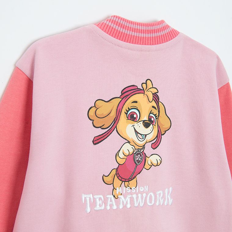 Cool Club, Bluza dziewczęca, rozpinana, różowa, Psi Patrol
