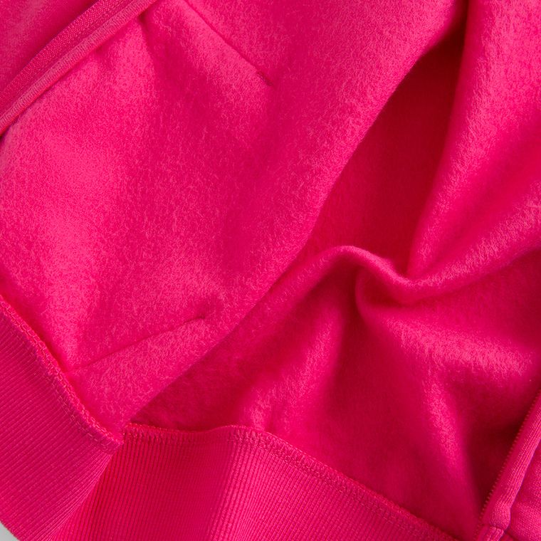Cool Club, Bluza dziewczęca z kapturem, rozpinana, różowa