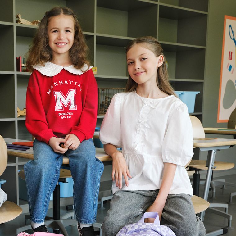 Cool Club, Bluzka dziewczęca z krótkim rękawem, biała