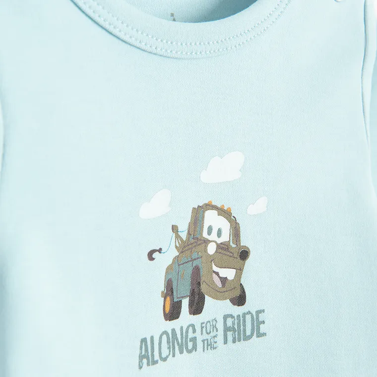 Cool Club, Body chłopięce z długim rękawem, mix, Auta, zestaw, 3 szt.