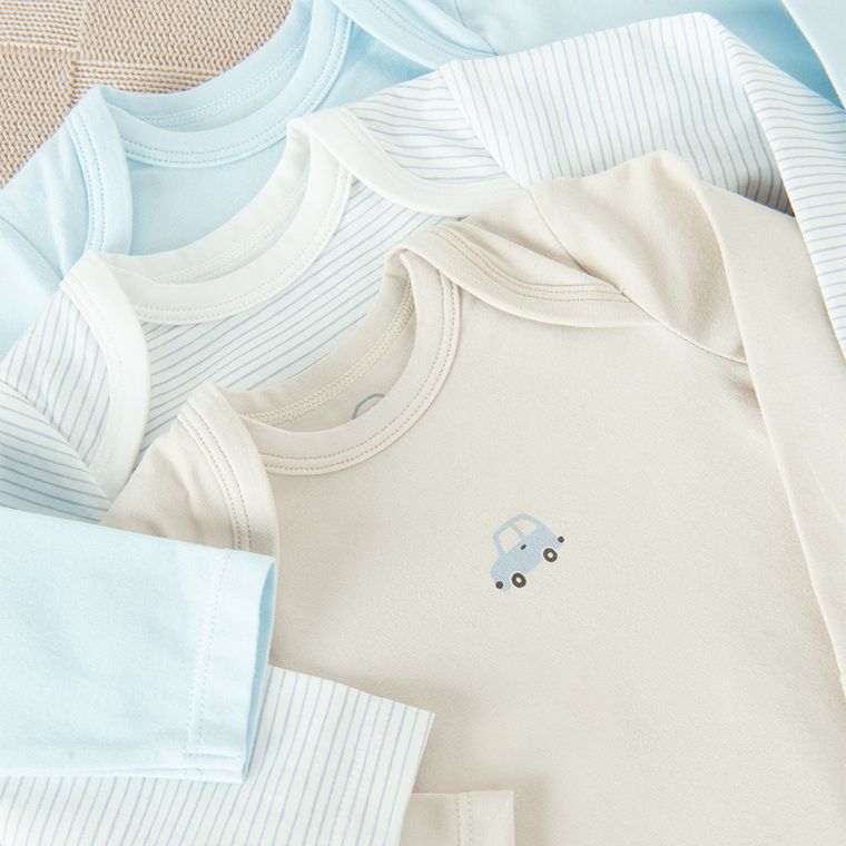 Cool Club, Body chłopięce z długim rękawem, mix, zestaw, 3 szt.