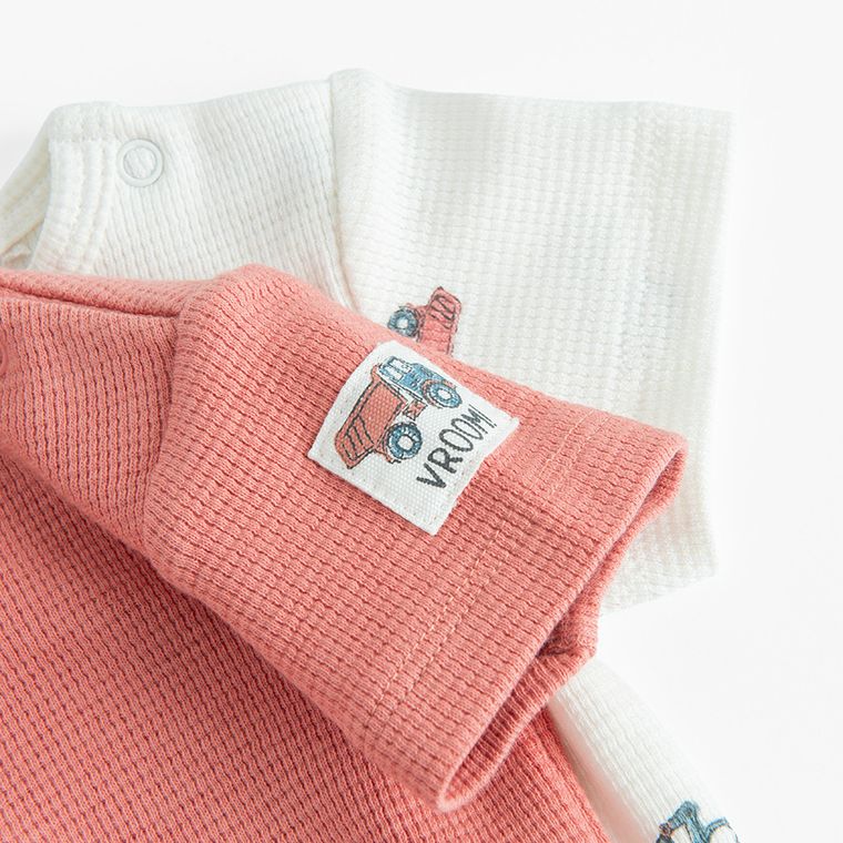 Cool Club, Body chłopięce z krótkim rękawem, mix, zestaw, 2 szt.