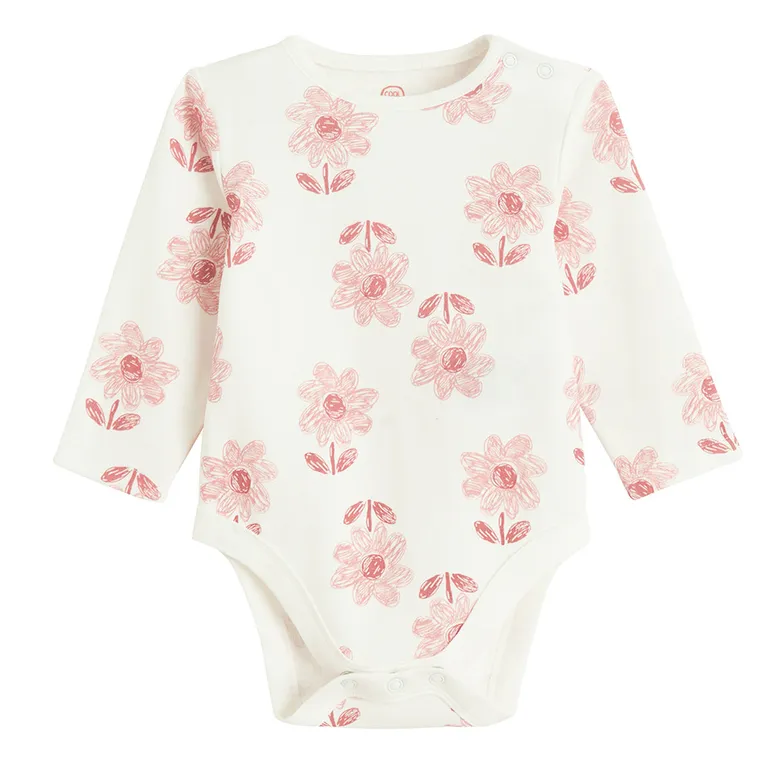 Cool Club, Body dziewczęce z długim rękawem, mix, zestaw, 3 szt.