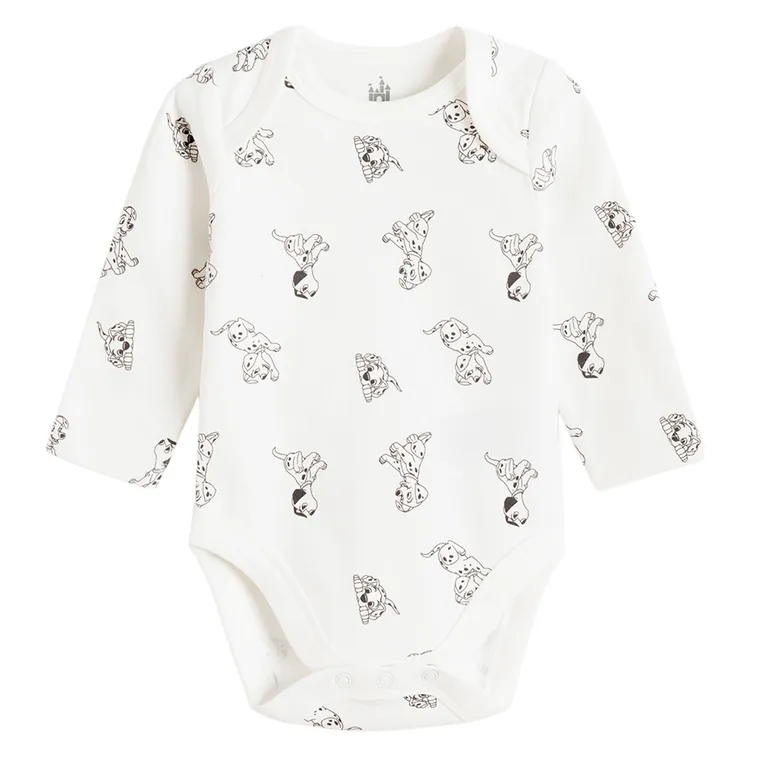 Cool Club, Body niemowlęce z długim rękawem, mix, 101 Dalmatyńczyków, zestaw, 3 szt.