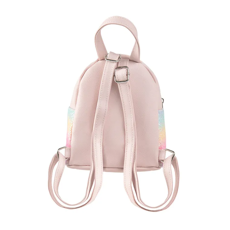 Cool Club, brokatowy mini plecak z portfelikiem