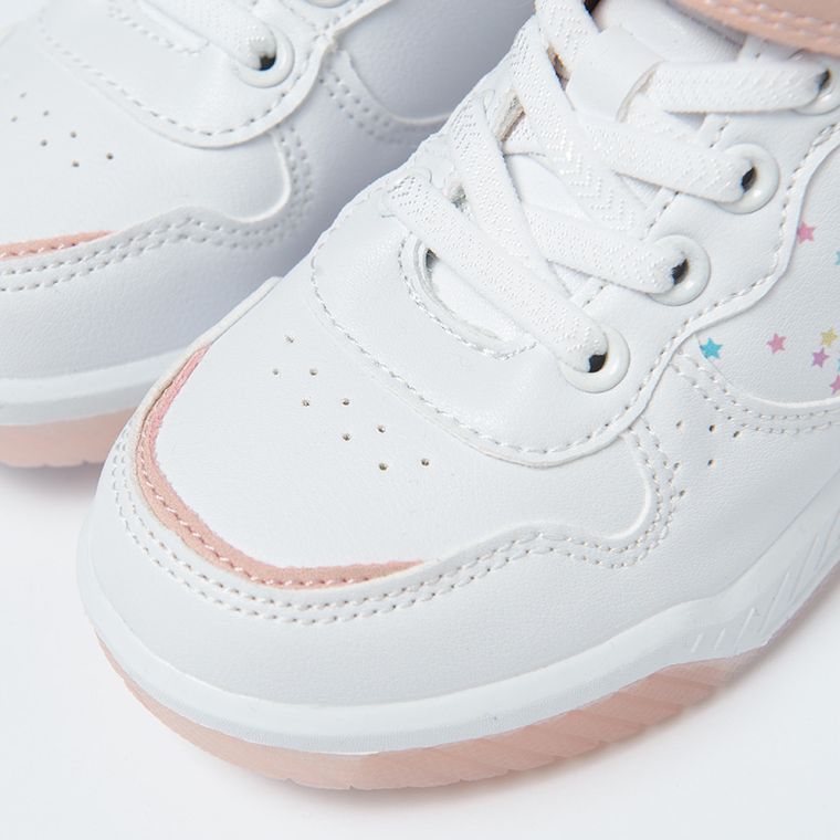 Cool Club, Buty sportowe dziewczęce, białe, świecąca podeszwa, Psi Patrol