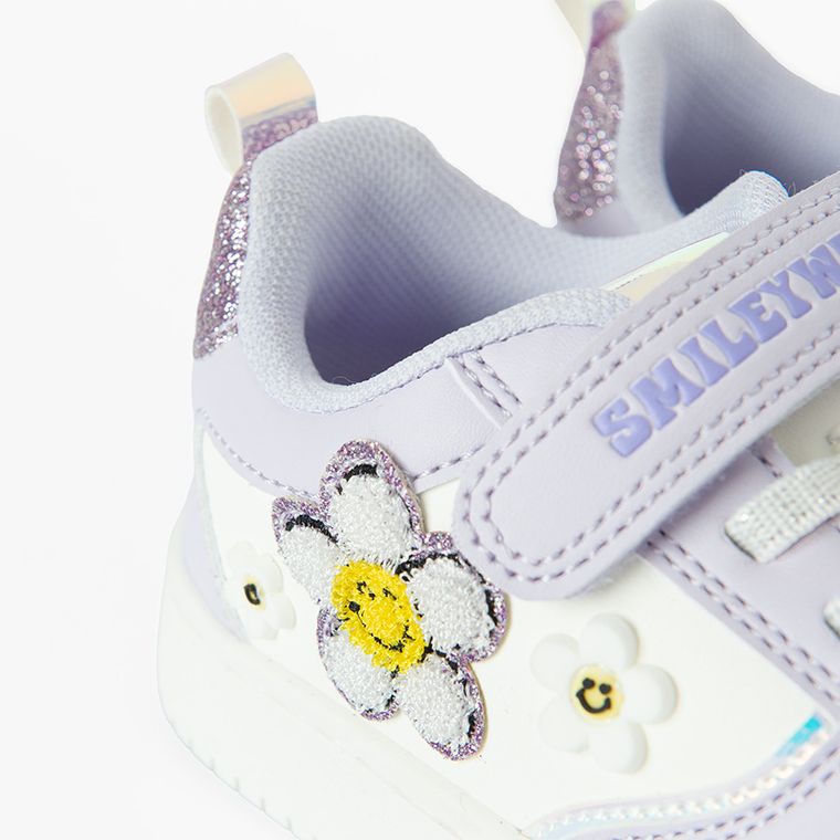Cool Club, Buty sportowe dziewczęce, fioletowe, SmileyWorld