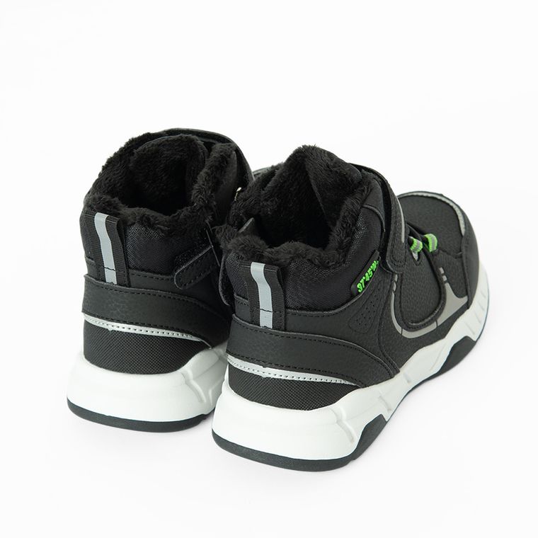 Cool Club, Buty zimowe chłopięce, czarne, ocieplane
