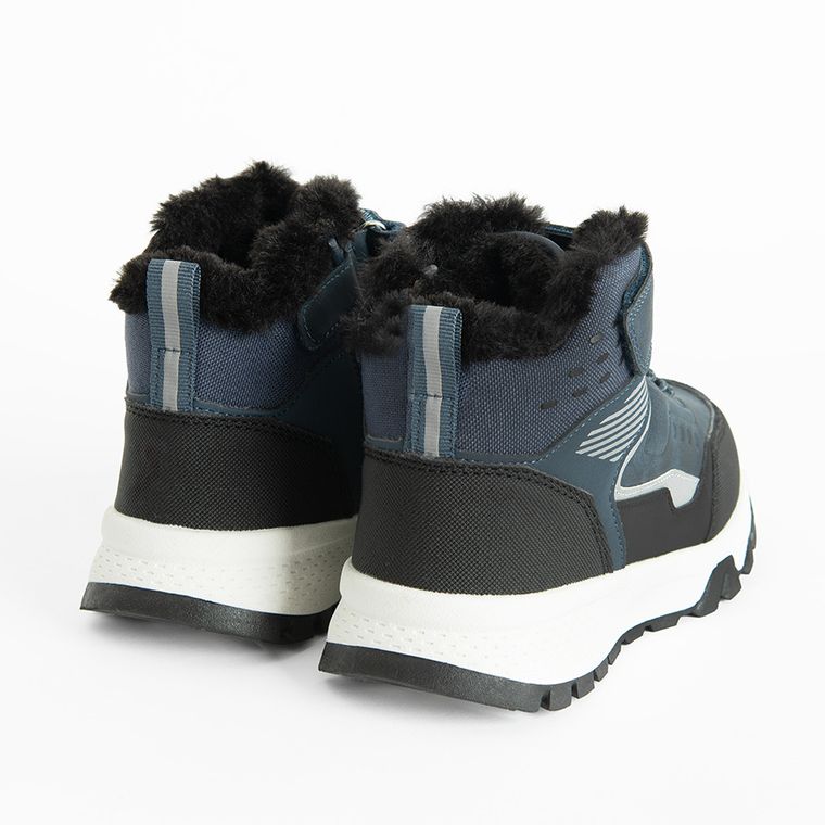 Cool Club, Buty zimowe chłopięce, ocieplane, niebieskie