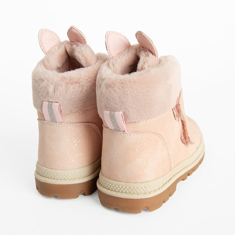 Cool Club, Buty zimowe dziewczęce, pachnące, ocieplane, różowe, Zdrowa Stopa, Bio-Protect