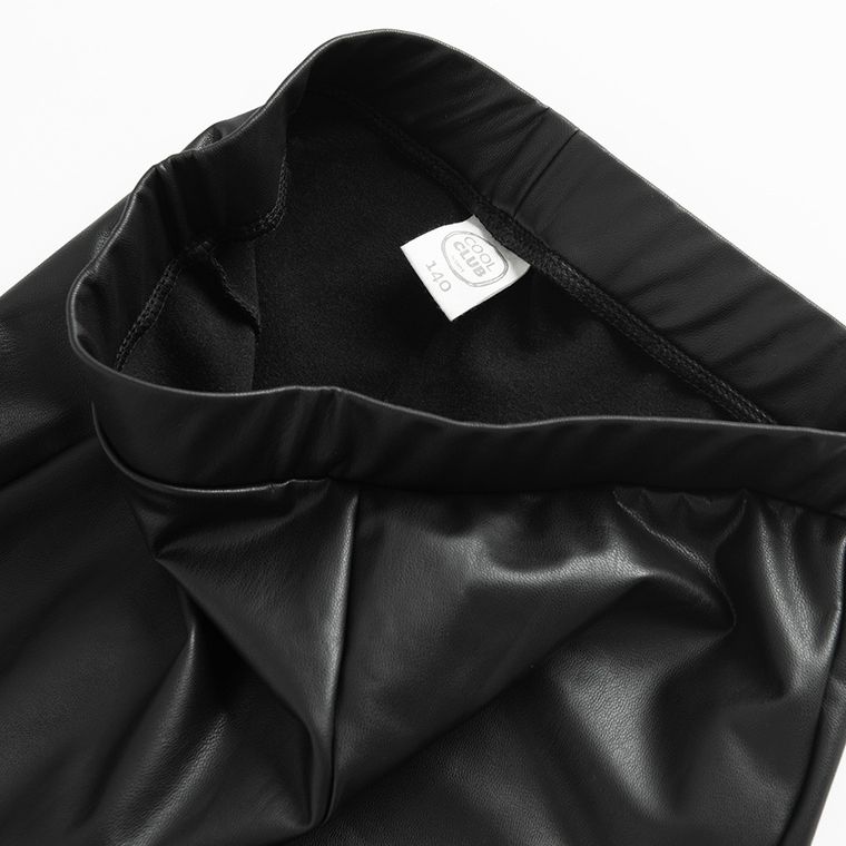 Cool Club, Jegginsy dziewczęce, flare, czarne