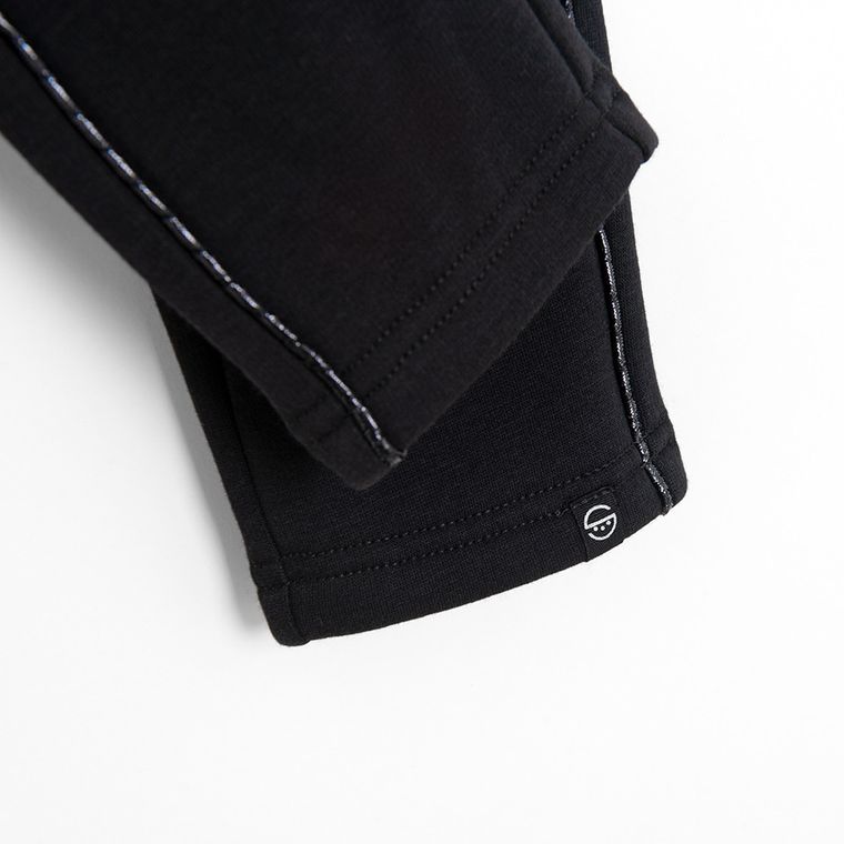 Cool Club, Jegginsy dziewczęce, ocieplane, czarne