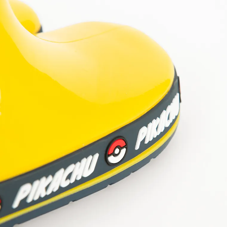 Cool Club, Kalosze chłopięce, żółte, podeszwa Barefoot, Pokemon