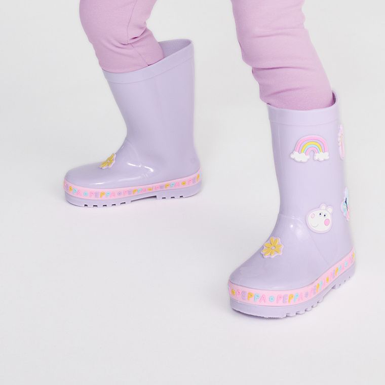 Cool Club, Kalosze dziewczęce, fioletowe, Świnka Peppa