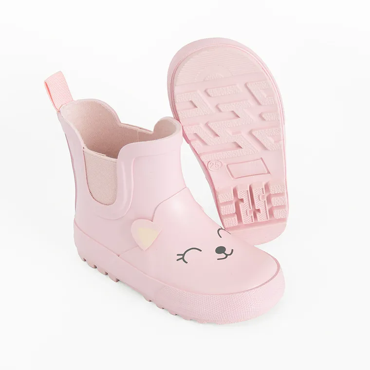 Cool Club, Kalosze dziewczęce, różowe, podeszwa Barefoot