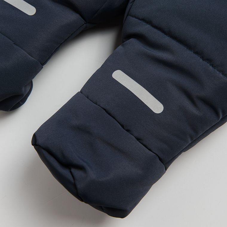 Cool Club, Kombinezon chłopięcy z kapturem, granatowy