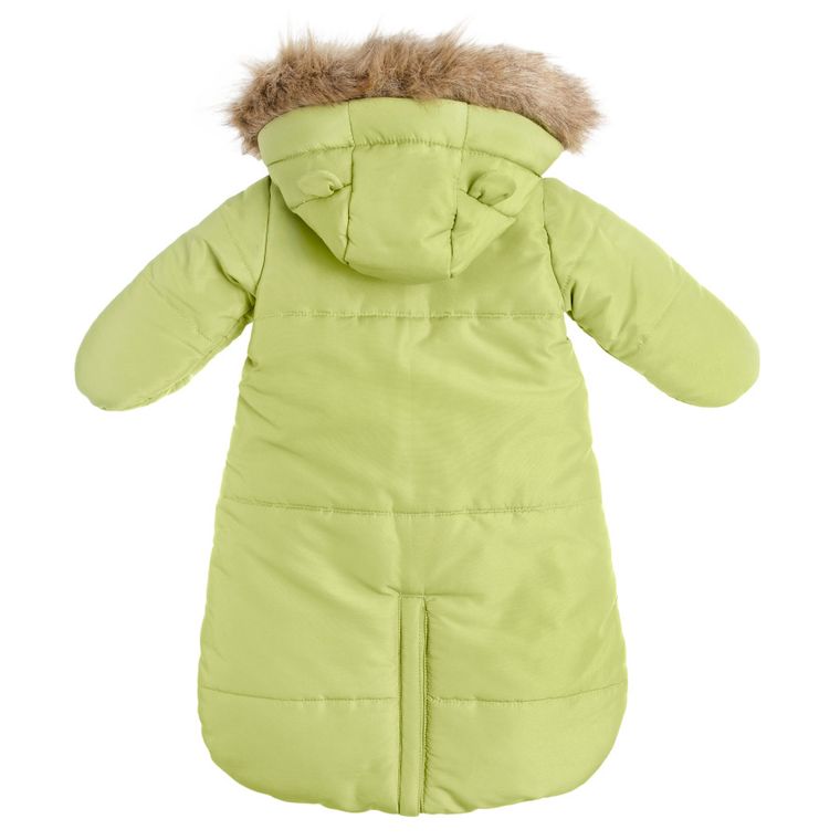 Cool Club, Kombinezon dziecięcy z kapturem, zielony