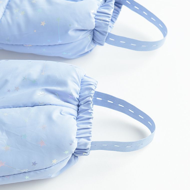 Cool Club, Kombinezon dziewczęcy z kapturem, ocieplany, niebieski