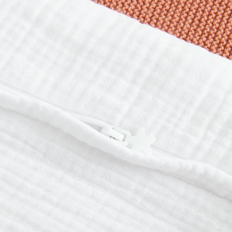 Cool Club, Kombinezon przejściowy niemowlęcy z kapturem, muślinowy, biały