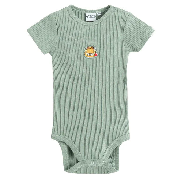 Cool Club, Komplet chłopięcy, Bluza, Body z krótkim rękawem, Legginsy, mix, Garfield