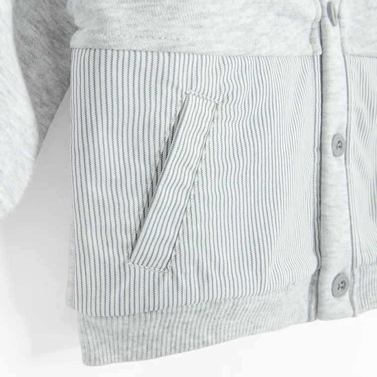 Cool Club, Komplet chłopięcy, Bluza, rozpinana, T-shirt, Spodnie dresowe, mix