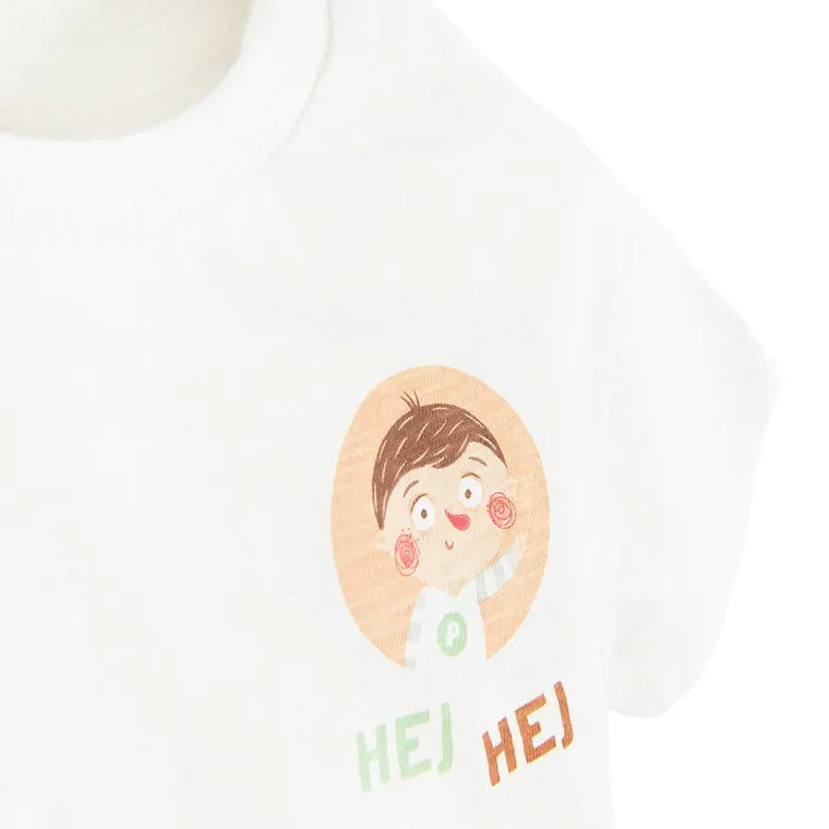 Cool Club, Komplet chłopięcy, T-shirt, Szorty, mix, Pucio