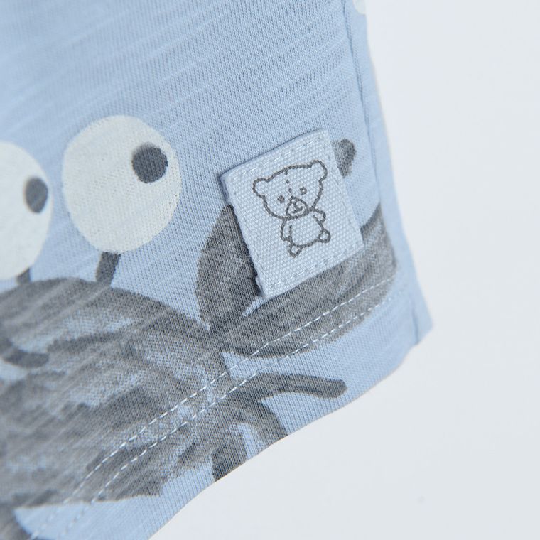 Cool Club, Komplet chłopięcy, T-shirt, Szorty, niebieski